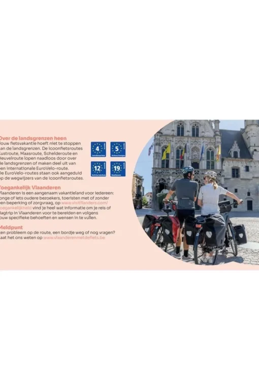 Lannoo Gids voor de Vlaamse icoonfietsroutes