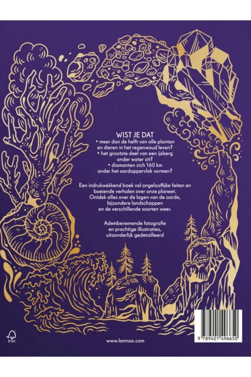 Lannoo Het dikke boek van onze bijzondere aarde