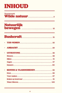 Lannoo Het rewild boek bushcraft & survival