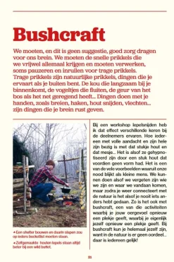 Lannoo Het rewild boek bushcraft & survival