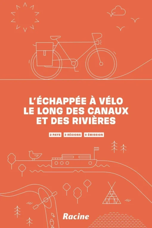 Lannoo L'échappée à vélo le long des canaux et des rivières Racine