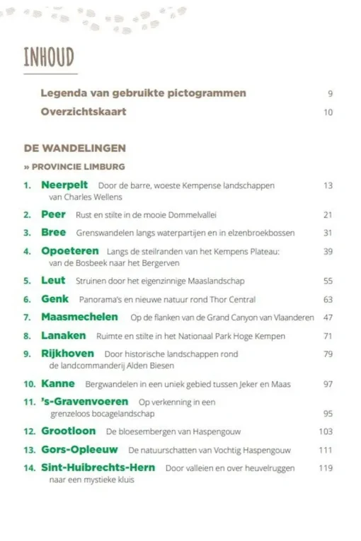 Lannoo Vlaanderen Groot Wandelboek