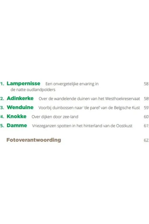 Lannoo Vlaanderen Groot Wandelboek