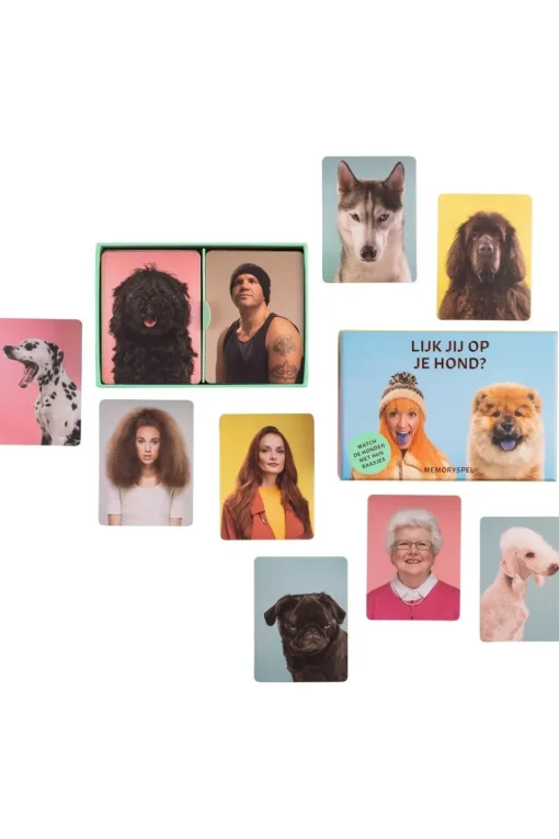 Laurence King Lijk jij op je hond? memoryspel