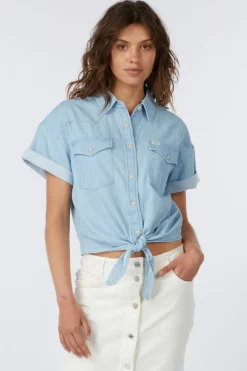 LEE Hemd Crop Tied Western