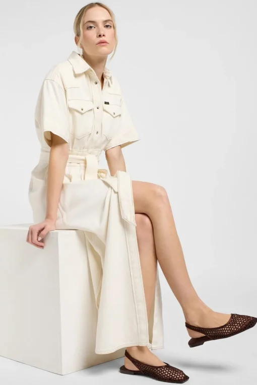 LEE Jurk Ss Maxi Western