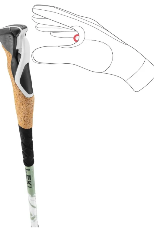 Leki Wandelstok Cross Hike Carbon