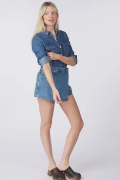 Levi's Hemd Doreen Utility Dark Indigo - Worn In
