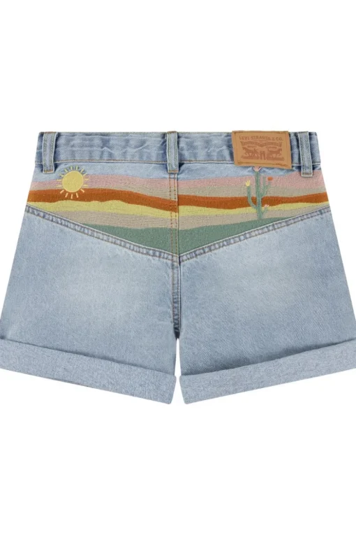 Levi's Kids Short Lvg Mini Mom W Embroider