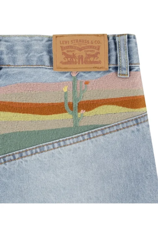 Levi's Kids Short Lvg Mini Mom W Embroider