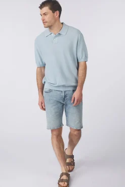 Levi's Short 405 Standard Light Indigo - Worn In