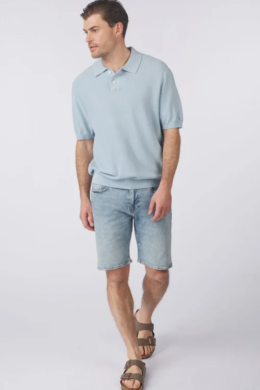 Levi's Short 405 Standard Light Indigo - Worn In