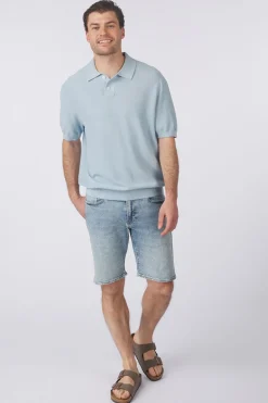 Levi's Short 405 Standard Light Indigo - Worn In