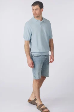 Levi's Short 405 Standard Light Indigo - Worn In