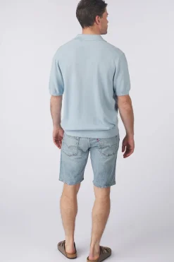 Levi's Short 405 Standard Light Indigo - Worn In