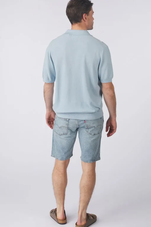 Levi's Short 405 Standard Light Indigo - Worn In