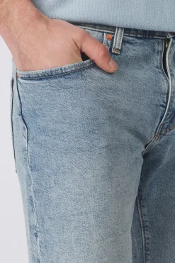 Levi's Short 405 Standard Light Indigo - Worn In