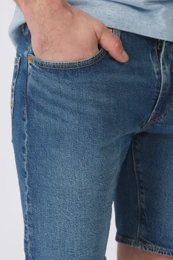 Levi's Short 405 Standard Med Indigo - Worn In