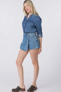 Levi's Short Light Indigo - Flat Finish