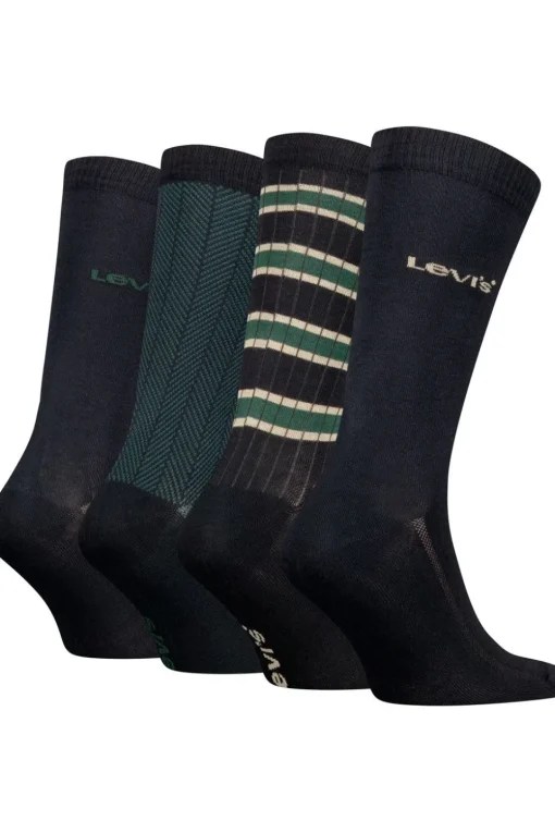 Levi's Sokken Levis Giftbox Reg Cut Stripe 4P