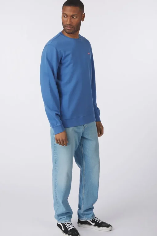 Levi's Trui The Original Hm Crew Blues