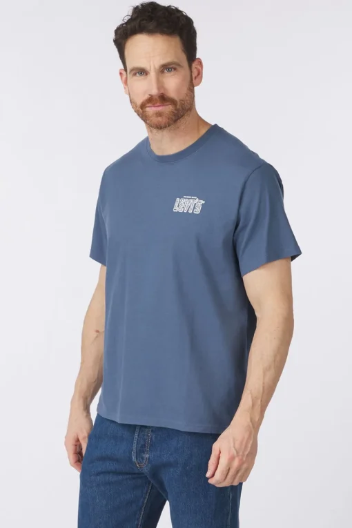 Levi's T-Shirt Ss Relaxed Fit Blues
