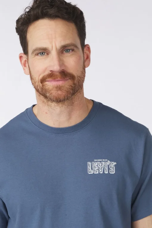 Levi's T-Shirt Ss Relaxed Fit Blues