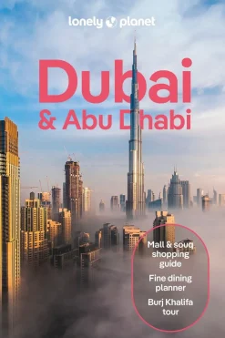 Lonely Planet Dubai & Abu Dhabi 11 LP city guide + map