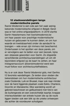Luster Toerist Modernist wandelen langs modernistische architectuur