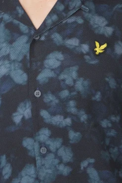 Lyle & Scott Hemd Digital Floral Resort Legacy