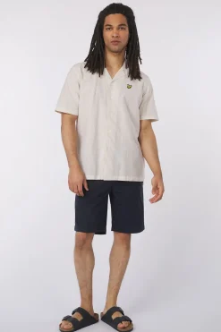 Lyle & Scott Hemd Linen Blend Oxford Revere Legacy