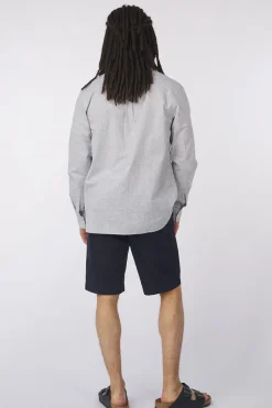 Lyle & Scott Hemd Linen Blend Oxford Legacy
