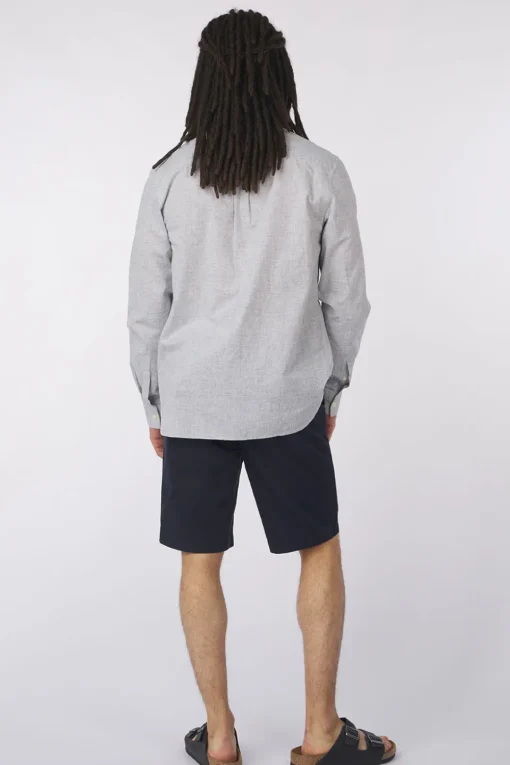 Lyle & Scott Hemd Linen Blend Oxford Legacy