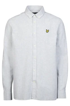 Lyle & Scott Hemd Linen Blend Oxford Legacy