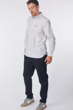 Lyle & Scott Hemd Stripe Oxford Legacy