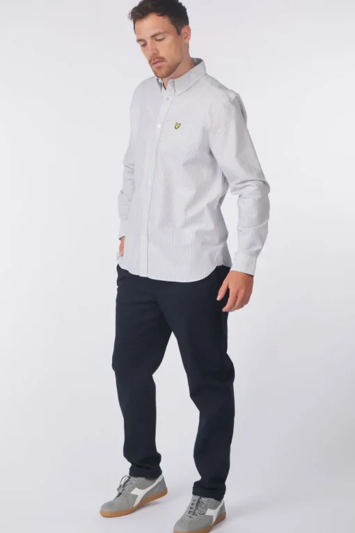 Lyle & Scott Hemd Stripe Oxford Legacy