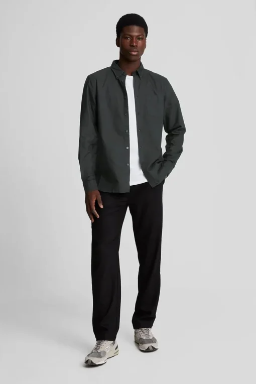 Lyle & Scott Hemd Tonal Eagle Plain Oxford