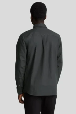 Lyle & Scott Hemd Tonal Eagle Plain Oxford