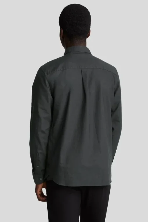 Lyle & Scott Hemd Tonal Eagle Plain Oxford