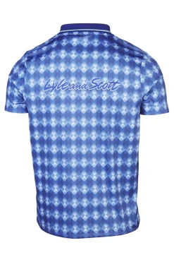 Lyle & Scott Polo Printed Argyle