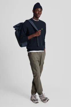 Lyle & Scott Trui Cotton Merino Crew Neck