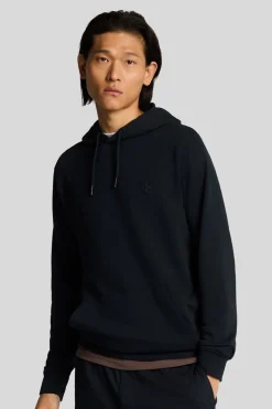 Lyle & Scott Trui Superfine Pullover Hoodie Tonal