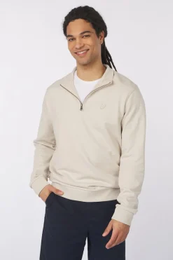 Lyle & Scott Trui Tonal Eagle Quarter Zip Sweat Tonal Eagle