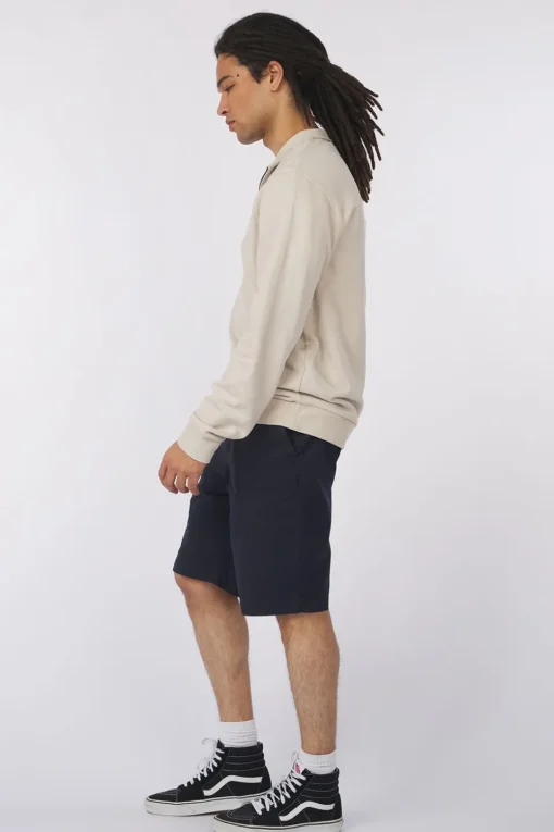 Lyle & Scott Trui Tonal Eagle Quarter Zip Sweat Tonal Eagle