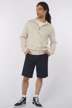 Lyle & Scott Trui Tonal Eagle Quarter Zip Sweat Tonal Eagle