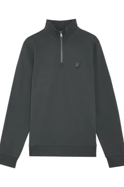 Lyle & Scott Trui Tonal Eagle Quarter Zip Sweat Tonal Eagle