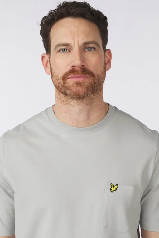 Lyle & Scott T-Shirt Plain Pique Pocket Legacy