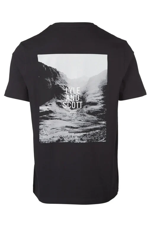 Lyle & Scott T-Shirt Scottish Hills Graphic Graphics