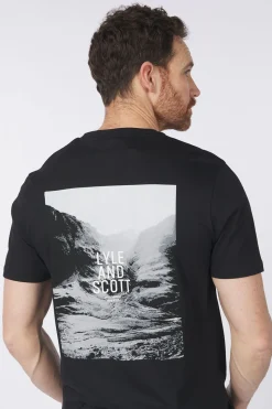 Lyle & Scott T-Shirt Scottish Hills Graphic Graphics