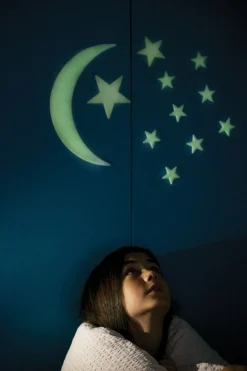4M Speelgoed Glow In The Dark Moon And Stars